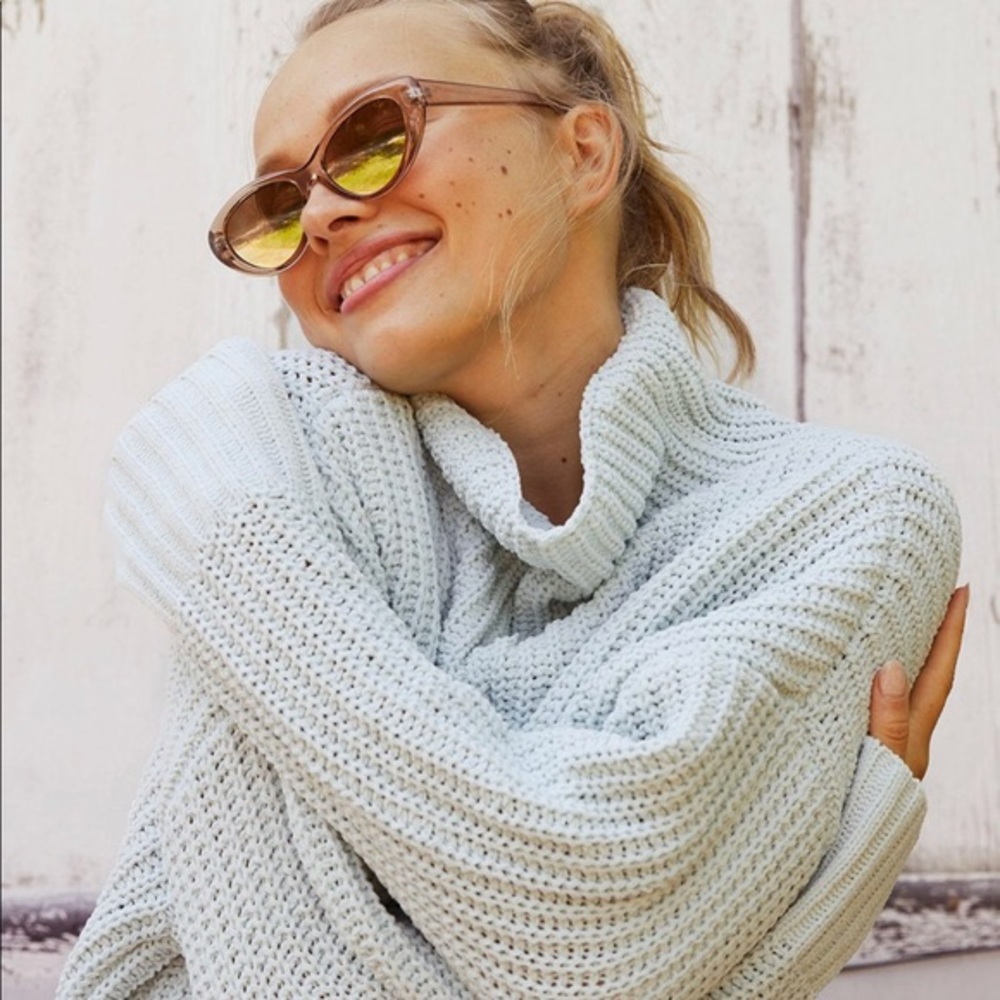 Aerie Oversized Chenille Turtleneck